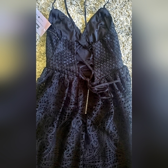 Bundle Only: Just Me Lace And Lined Open corset Women party Cocktail Dress. Sz.M - Picture 6 of 13